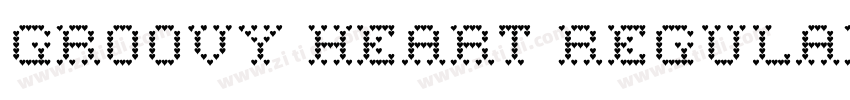 Groovy Heart Regular字体转换